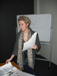 Presenting a course
